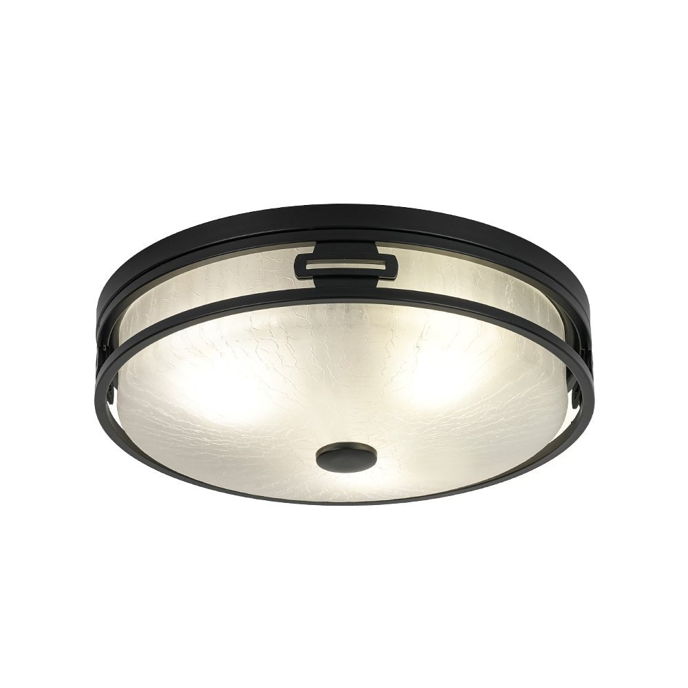 lightfixturesusa-black-round-frosted-crackled-glass-flush-mount-light-ceiling-light-161-in-2997326