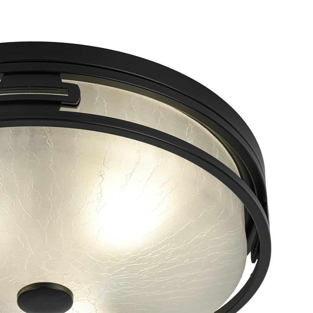 lightfixturesusa-black-round-frosted-crackled-glass-flush-mount-light-ceiling-light-161-in-8946760