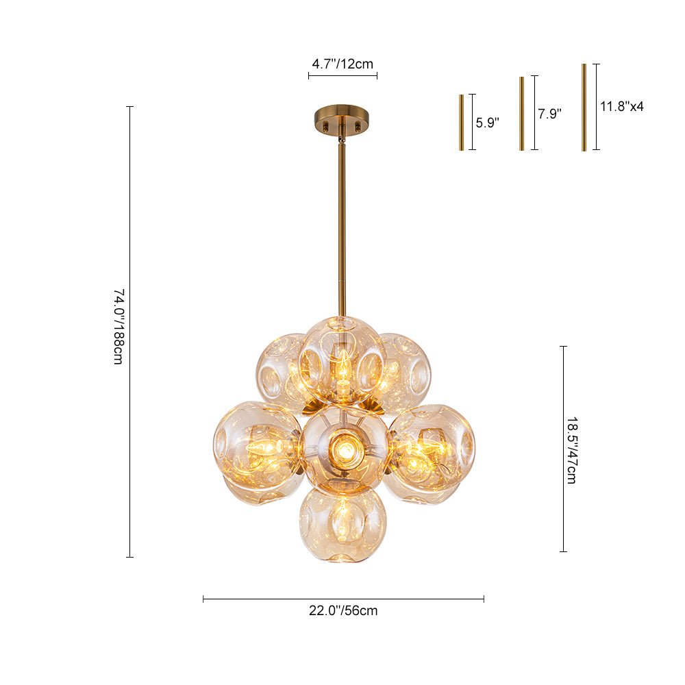 lightfixturesusa-bloom-10-light-cluster-amber-glass-round-bubble-chandelier-chandelier-brass-5469241