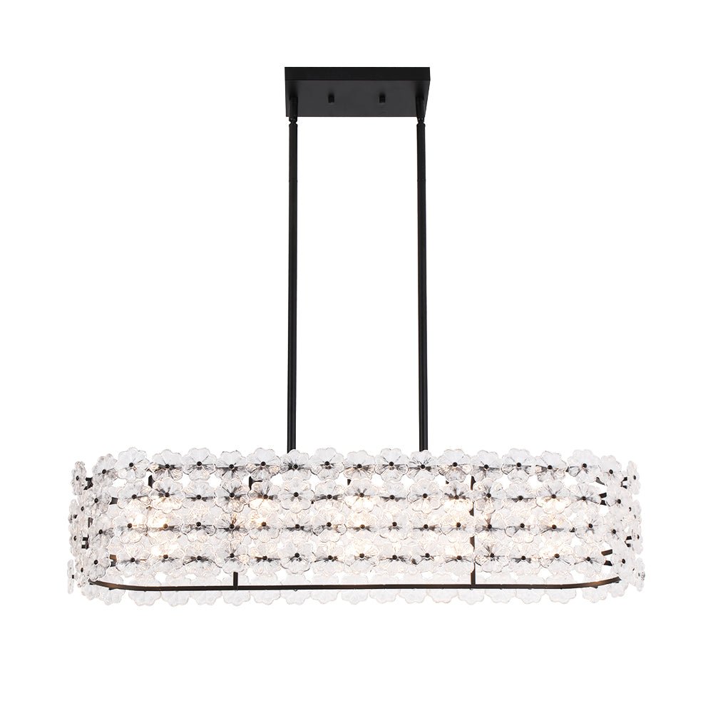 lightfixturesusa-bloom-art-deco-floral-glass-linear-cage-island-chandelier-chandelier-black-2964419