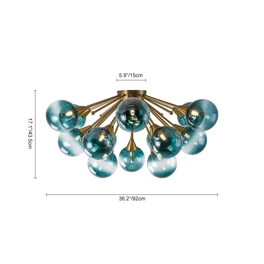 lightfixturesusa-bloom-blue-glass-bubble-round-sunburst-semi-flush-chandelier-chandelier-brass-1341513