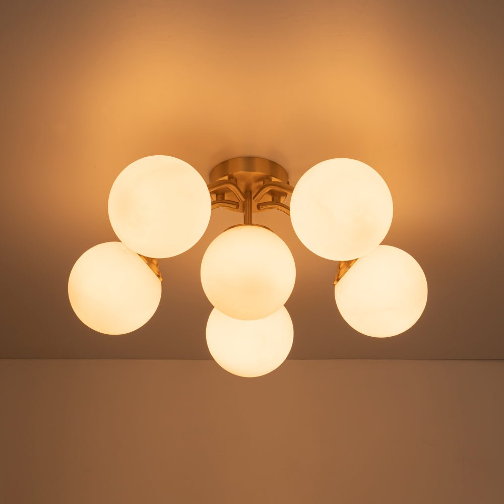 lightfixturesusa-bloom-brass-frosted-glass-bubble-semi-flush-chandelier-chandelier-6-lt-675996