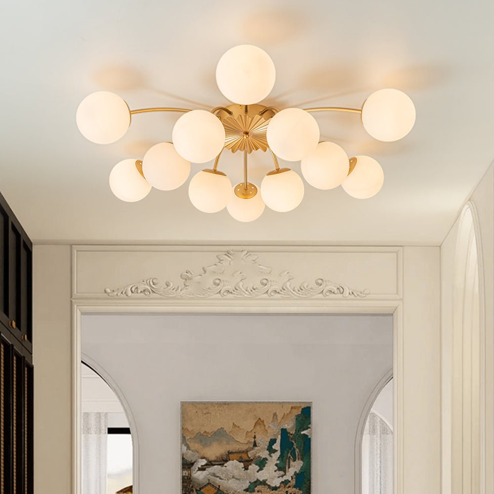 lightfixturesusa-blossom-12-light-opal-glass-bubble-semi-flush-chandelier-chandelier-12-lt-brass-427868