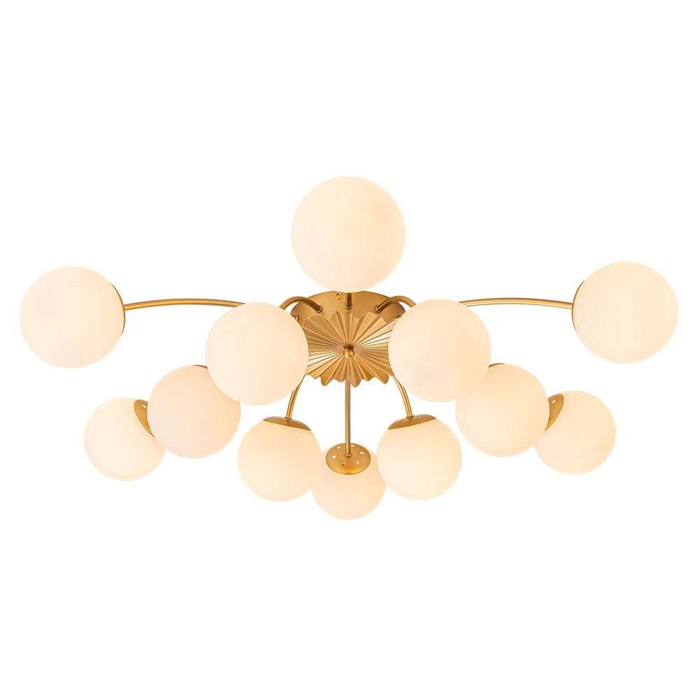 lightfixturesusa-blossom-12-light-opal-glass-bubble-semi-flush-chandelier-chandelier-12-lt-brass-542547