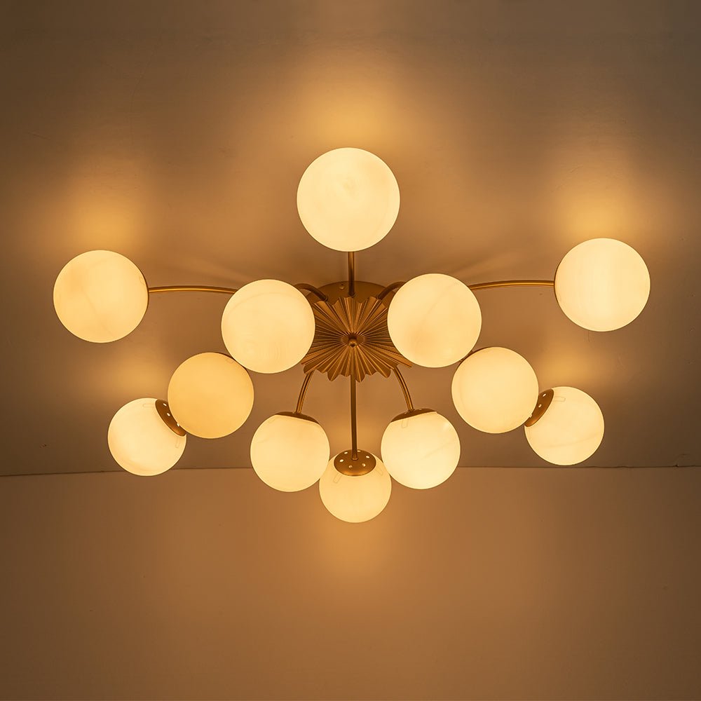 lightfixturesusa-blossom-12-light-opal-glass-bubble-semi-flush-chandelier-chandelier-12-lt-brass-580471