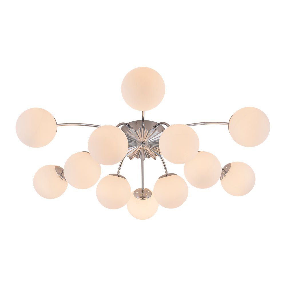 lightfixturesusa-blossom-12-light-opal-glass-bubble-semi-flush-chandelier-chandelier-12-lt-dual-mount-chandelier-brass-294912