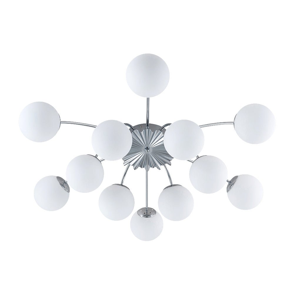 lightfixturesusa-blossom-12-light-opal-glass-bubble-semi-flush-chandelier-chandelier-12-lt-semi-flush-black-6138569