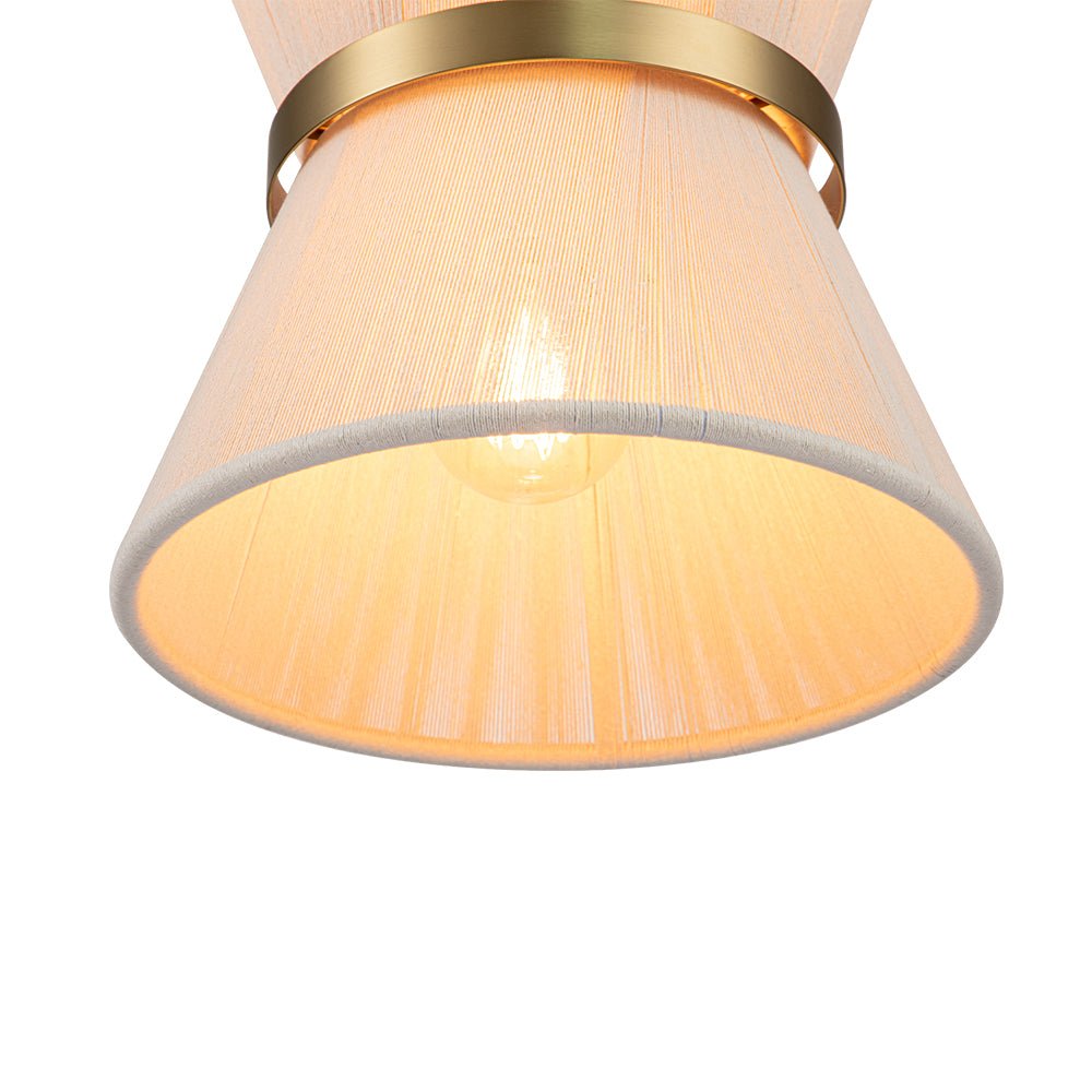 lightfixturesusa-boho-2-tier-woven-thread-tapered-drum-pendant-light-chandelier-black-large-pre-order-154825