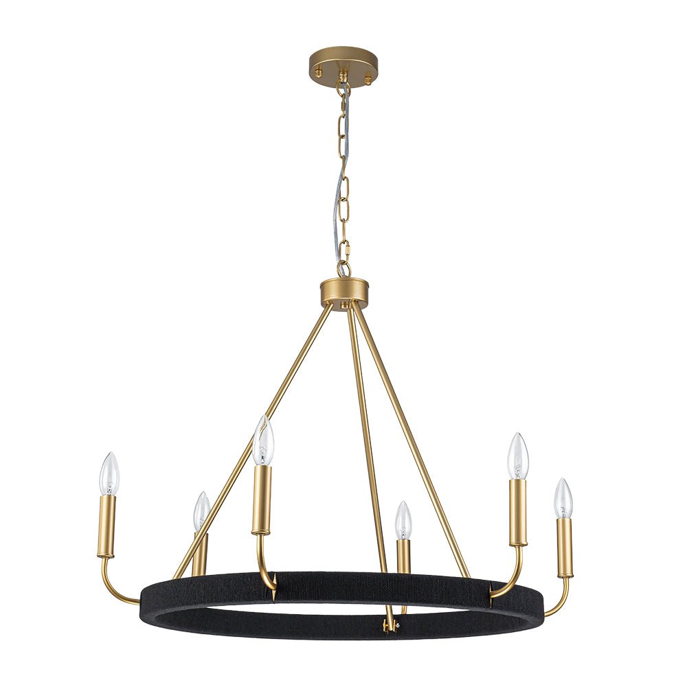 lightfixturesusa-boho-6-light-woven-string-candle-wagon-wheel-chandelier-chandelier-black-1196079