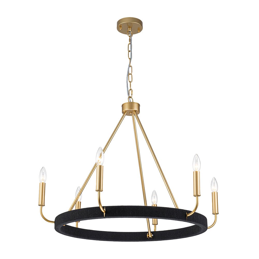 lightfixturesusa-boho-6-light-woven-string-candle-wagon-wheel-chandelier-chandelier-black-3785251