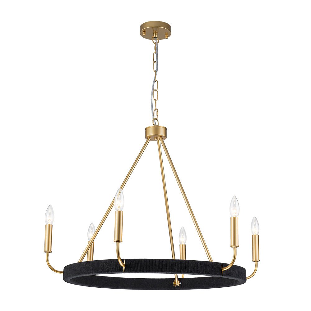 lightfixturesusa-boho-6-light-woven-string-candle-wagon-wheel-chandelier-chandelier-black-5431127