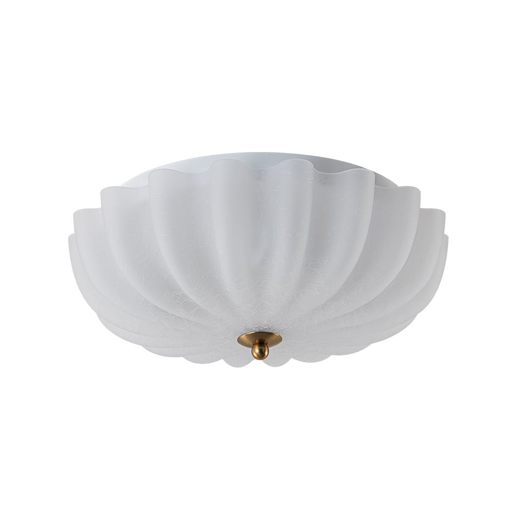 lightfixturesusa-boho-pleated-flower-white-crackled-glass-semi-flush-ceiling-light-138-in-221854