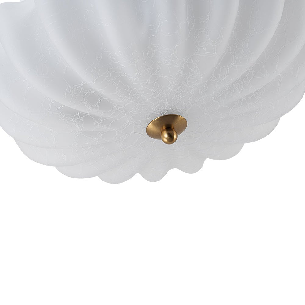 lightfixturesusa-boho-pleated-flower-white-crackled-glass-semi-flush-ceiling-light-138-in-359895