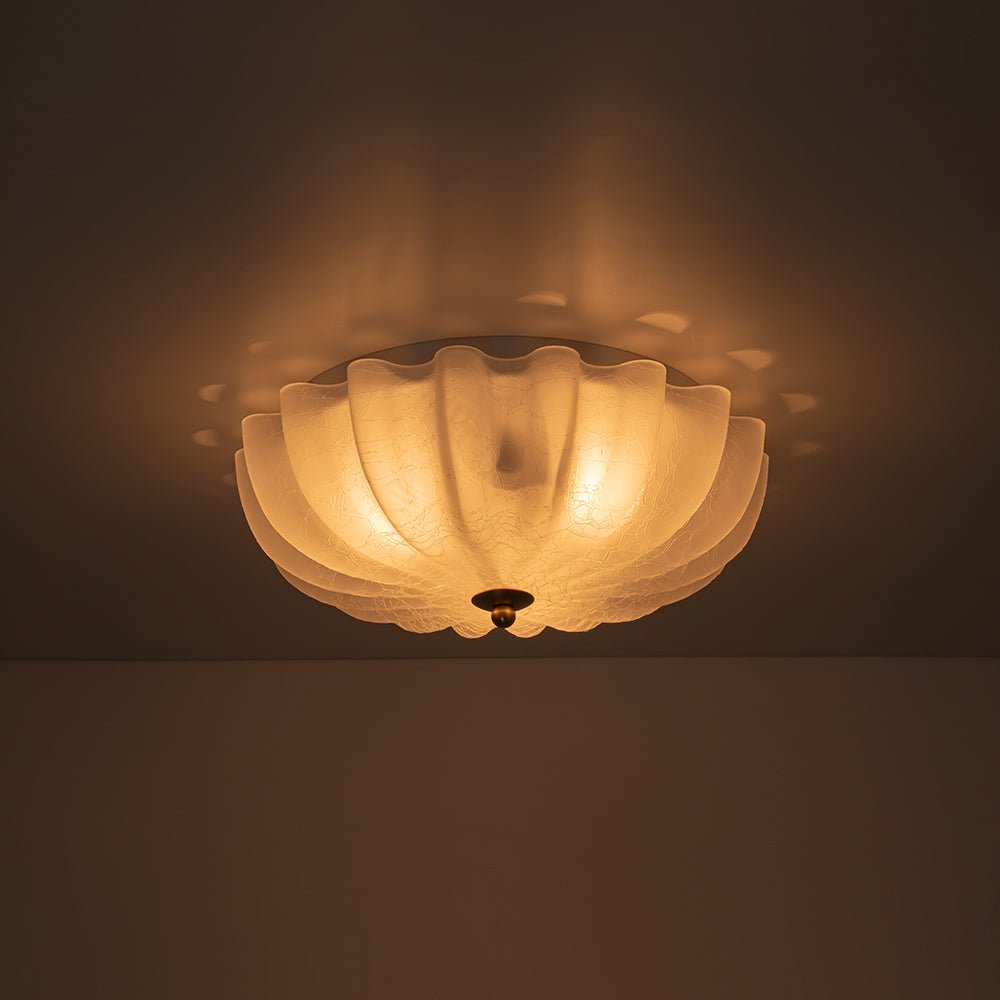 lightfixturesusa-boho-pleated-flower-white-crackled-glass-semi-flush-ceiling-light-138-in-599536