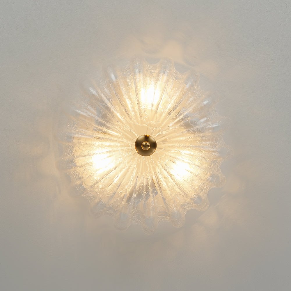 lightfixturesusa-boho-pleated-flower-white-crackled-glass-semi-flush-ceiling-light-clear-crackled-glass-222797
