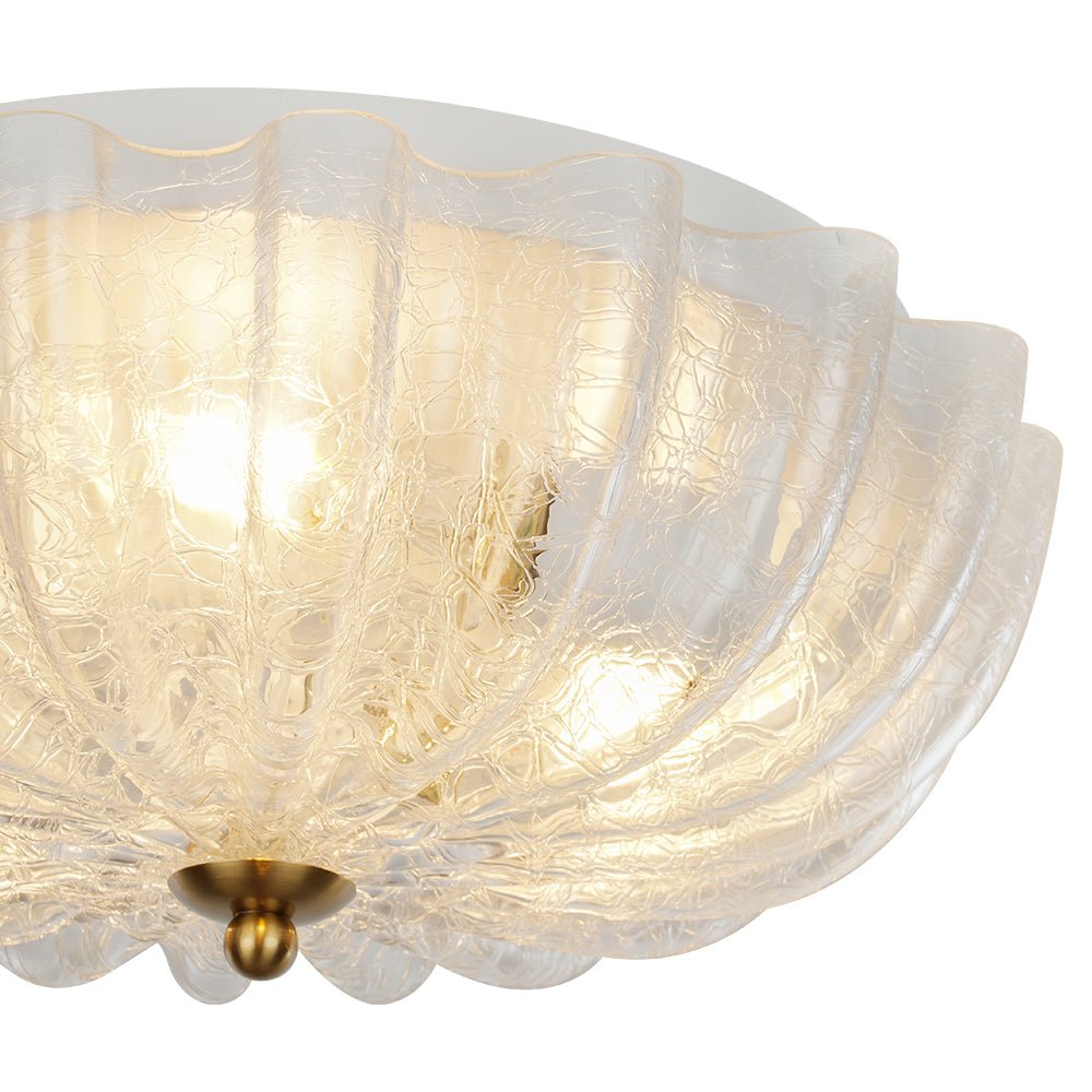 lightfixturesusa-boho-pleated-flower-white-crackled-glass-semi-flush-ceiling-light-clear-crackled-glass-315514