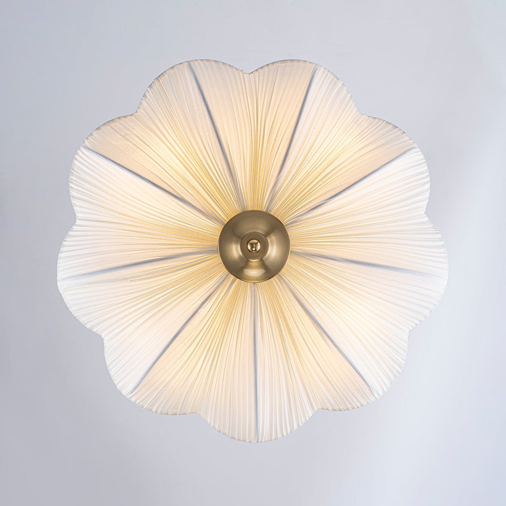 lightfixturesusa-boho-pleated-flower-white-fabric-cage-pendant-light-pendant-light-193-in-pre-order-1376867