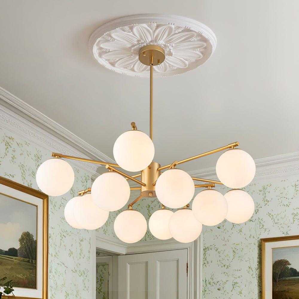 lightfixturesusa-brass-2-tier-sputnik-frosted-glass-bubble-pendant-chandelier-chandelier-brass-exclusive-offer-9057659 LightFixturesUSA - Brass 2 - Tier Sputnik Frosted Glass Bubble Pendant Chandelier - Chandelier - Brass (Exclusive Offer) -