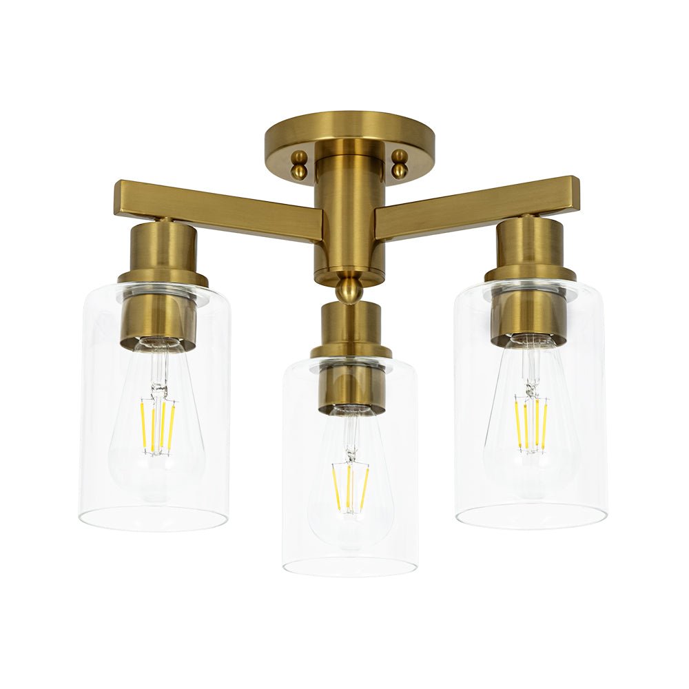 lightfixturesusa-brass-3-light-clear-glass-cylinder-semi-flush-mount-ceiling-light-brass-5869582