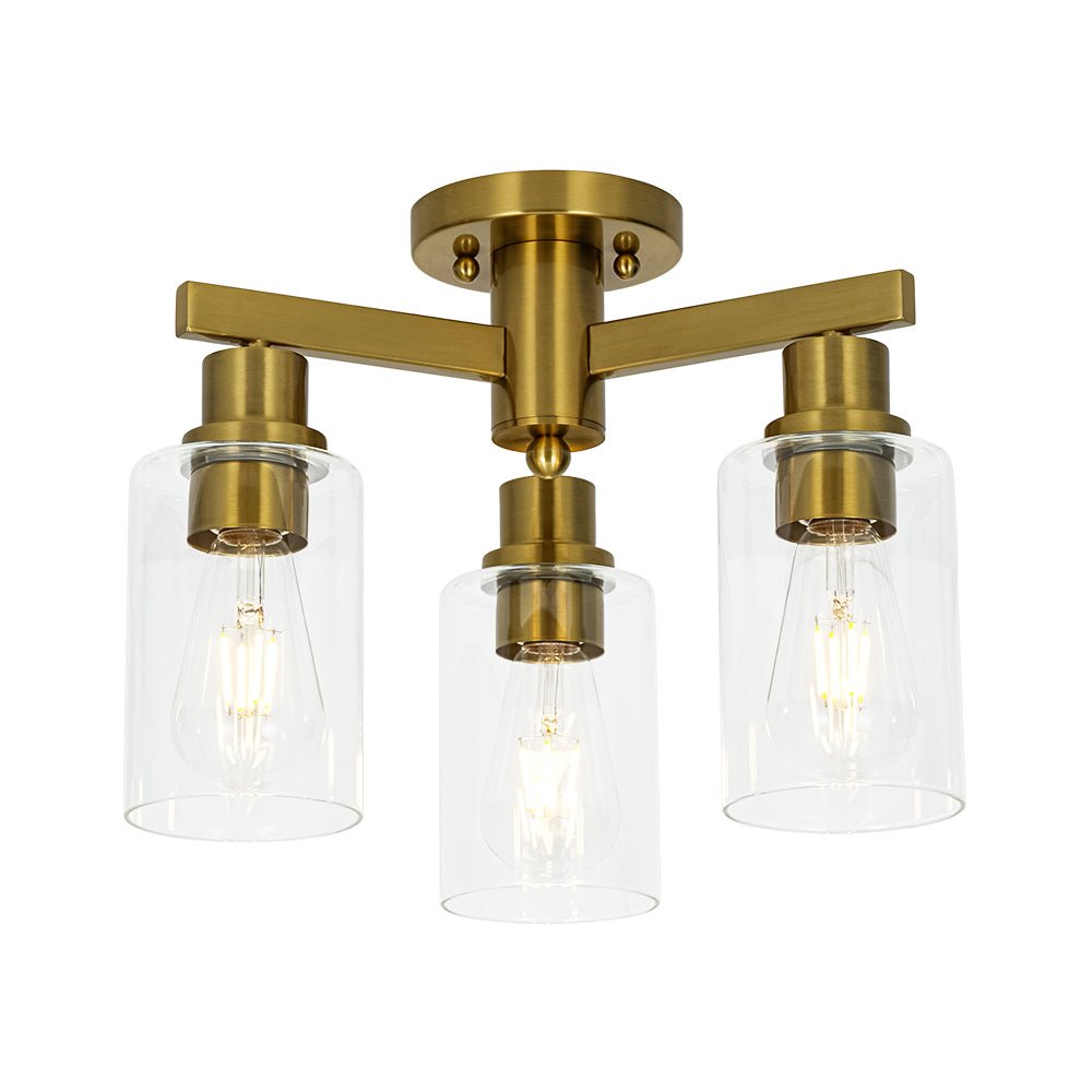 lightfixturesusa-brass-3-light-clear-glass-cylinder-semi-flush-mount-ceiling-light-brass-9601159