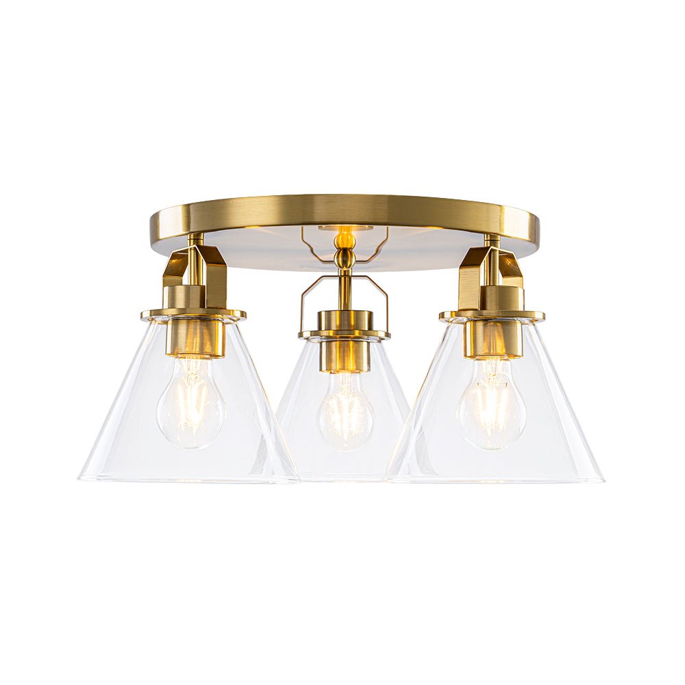 lightfixturesusa-brass-3-light-glass-conical-shade-round-ceiling-light-ceiling-light-brass-7280946