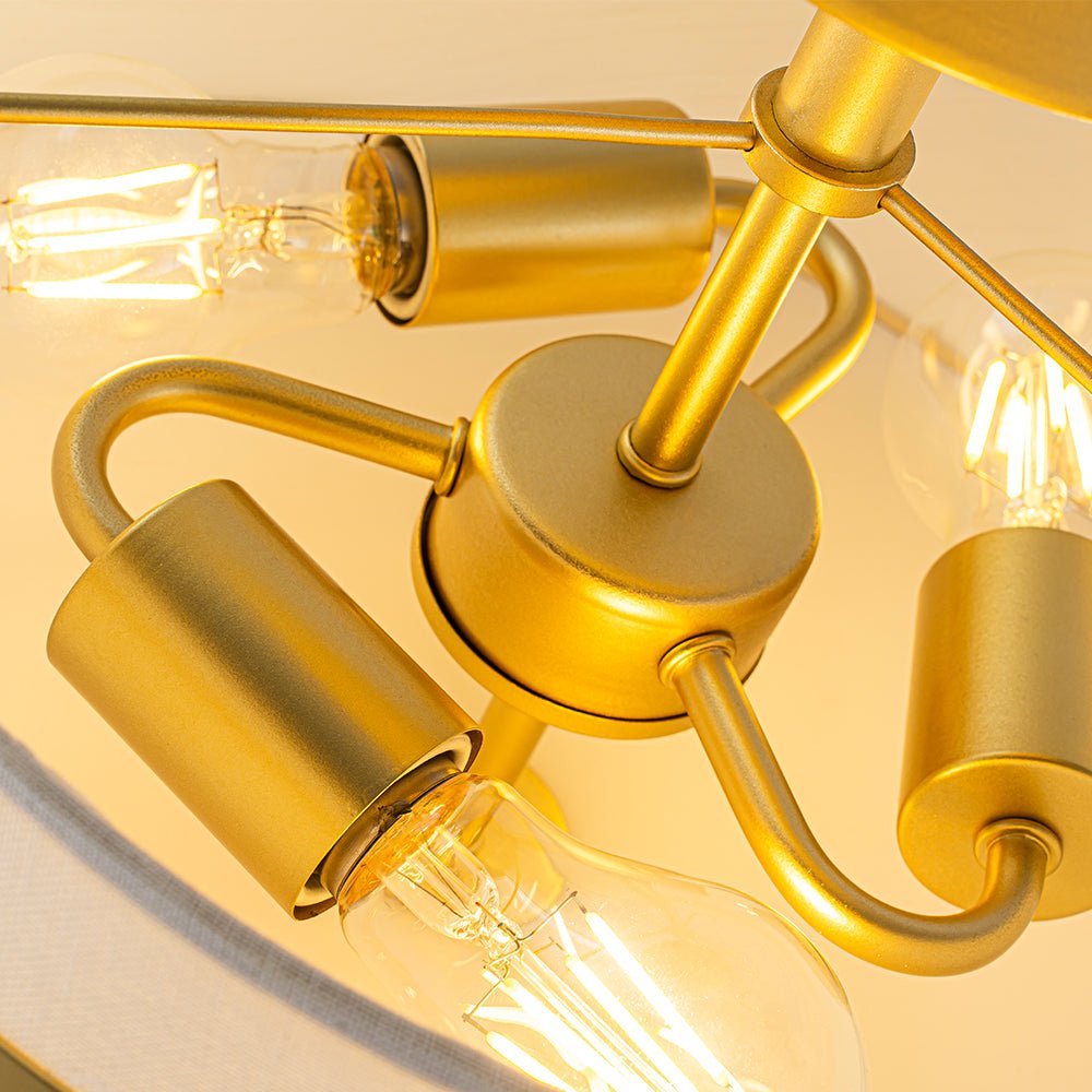 lightfixturesusa-brass-3-light-white-fabric-drum-cage-semi-flush-mount-ceiling-light-brass-3644679