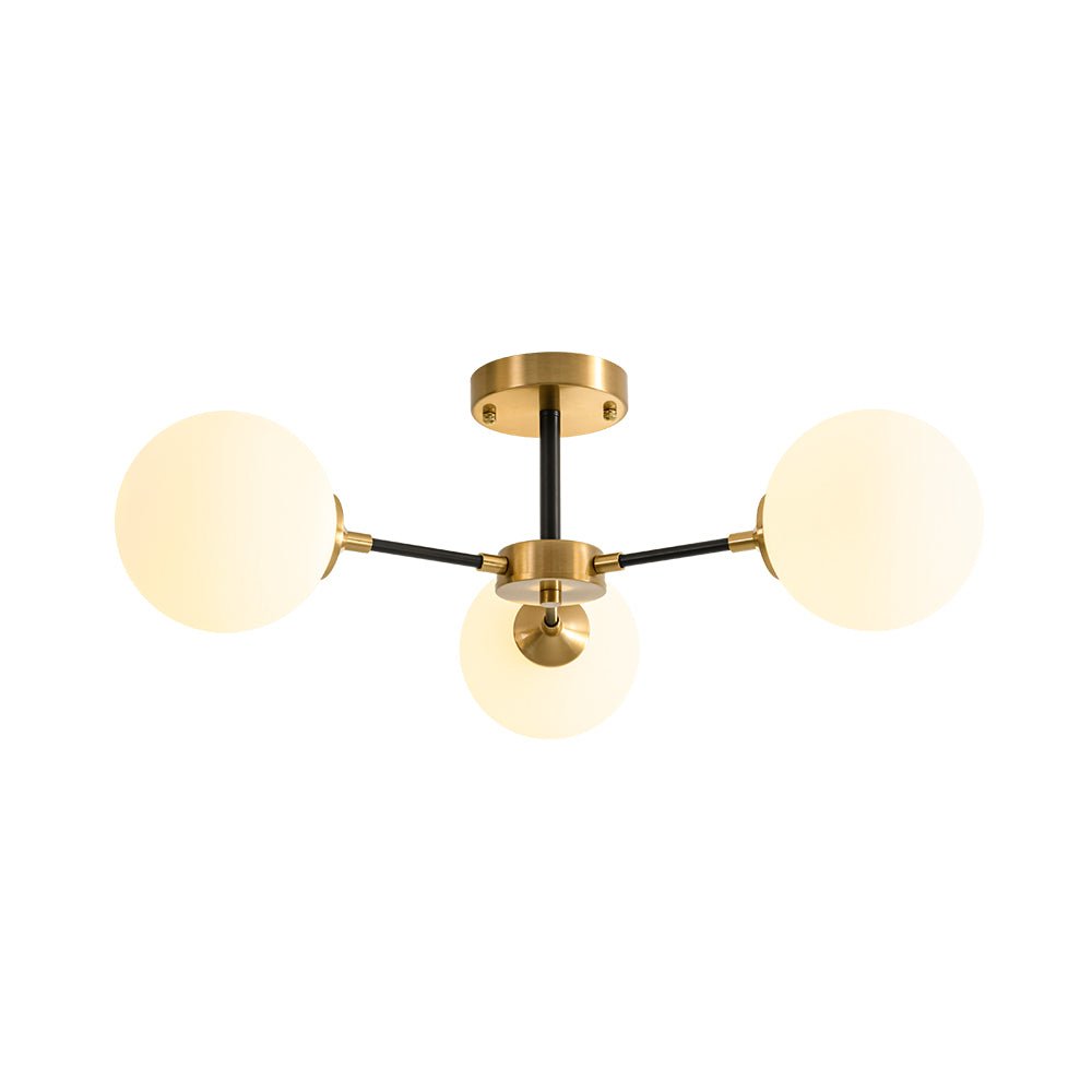 lightfixturesusa-brass-black-3-light-frosted-glass-globe-semi-flush-mount-ceiling-light-3-lt-2372907