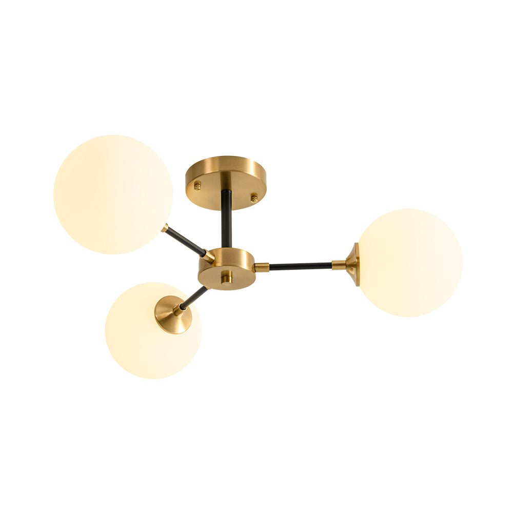 lightfixturesusa-brass-black-3-light-frosted-glass-globe-semi-flush-mount-ceiling-light-3-lt-3225889