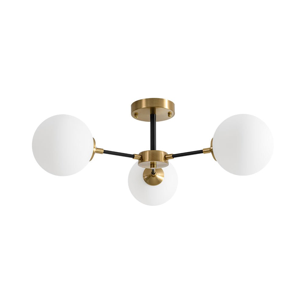lightfixturesusa-brass-black-3-light-frosted-glass-globe-semi-flush-mount-ceiling-light-3-lt-6123325