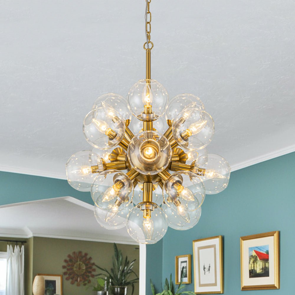 lightfixturesusa-brass-cluster-glass-globe-bubble-sphere-sputnik-chandelier-chandelier-brass-7591420 LightFixturesUSA - Brass Cluster Glass Globe Bubble Sphere Sputnik Chandelier - Chandelier - Brass -