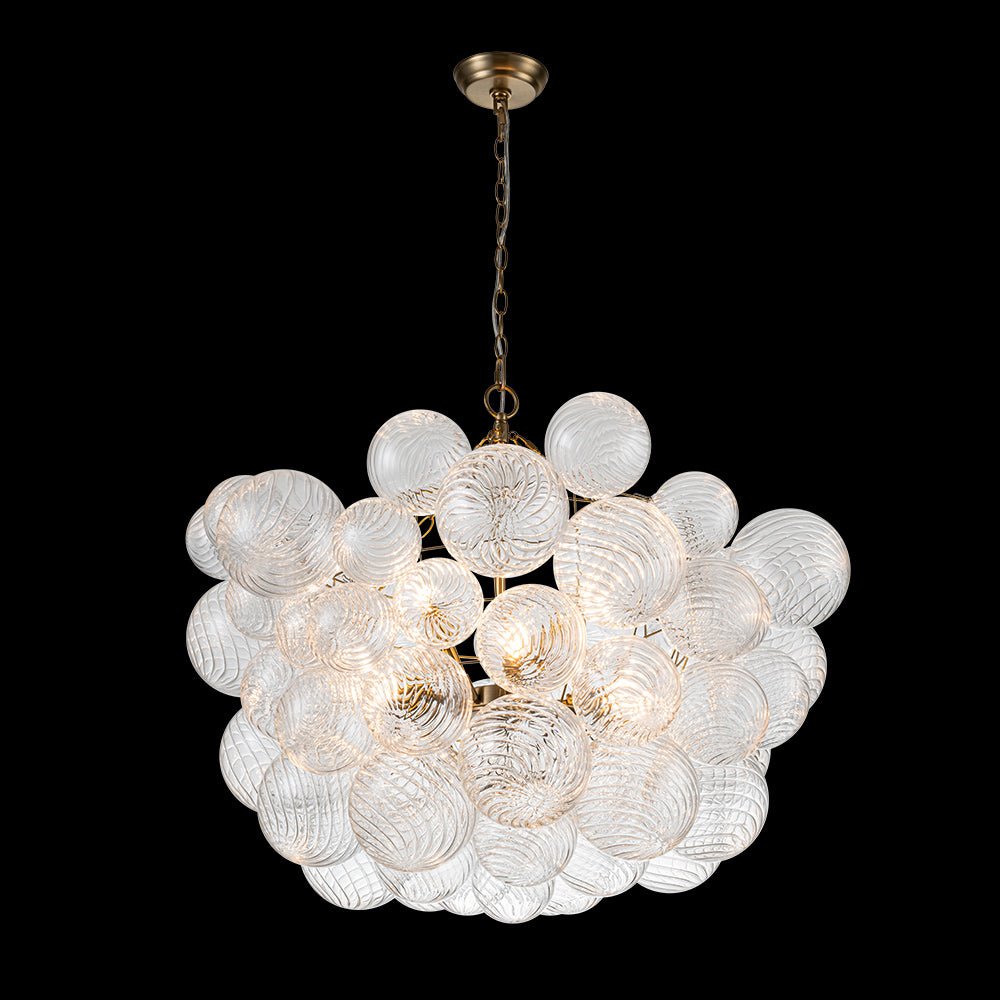 lightfixturesusa-brass-cluster-ribbed-glass-globe-bubble-chandelier-chandelier-3-lt-black-131660