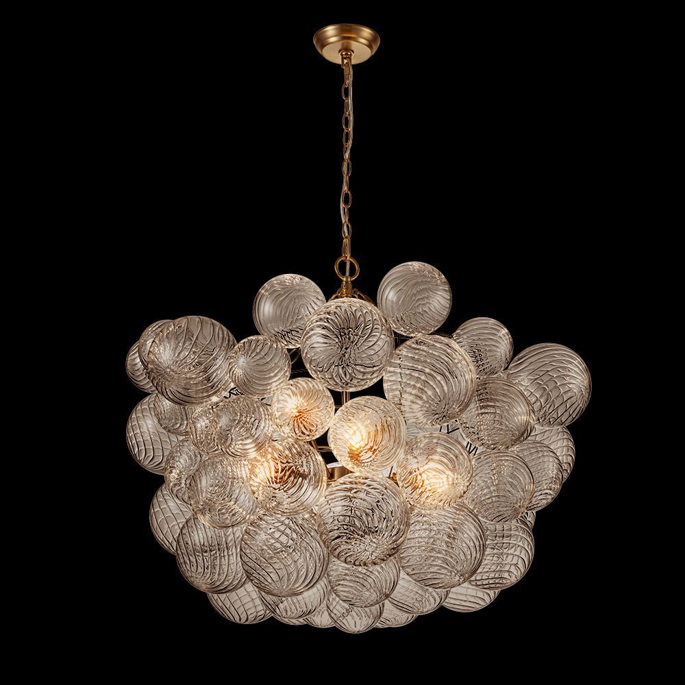 lightfixturesusa-brass-cluster-ribbed-glass-globe-bubble-chandelier-chandelier-3-lt-black-307700