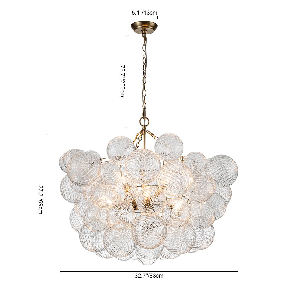 lightfixturesusa-brass-cluster-ribbed-glass-globe-bubble-chandelier-chandelier-3-lt-black-954090