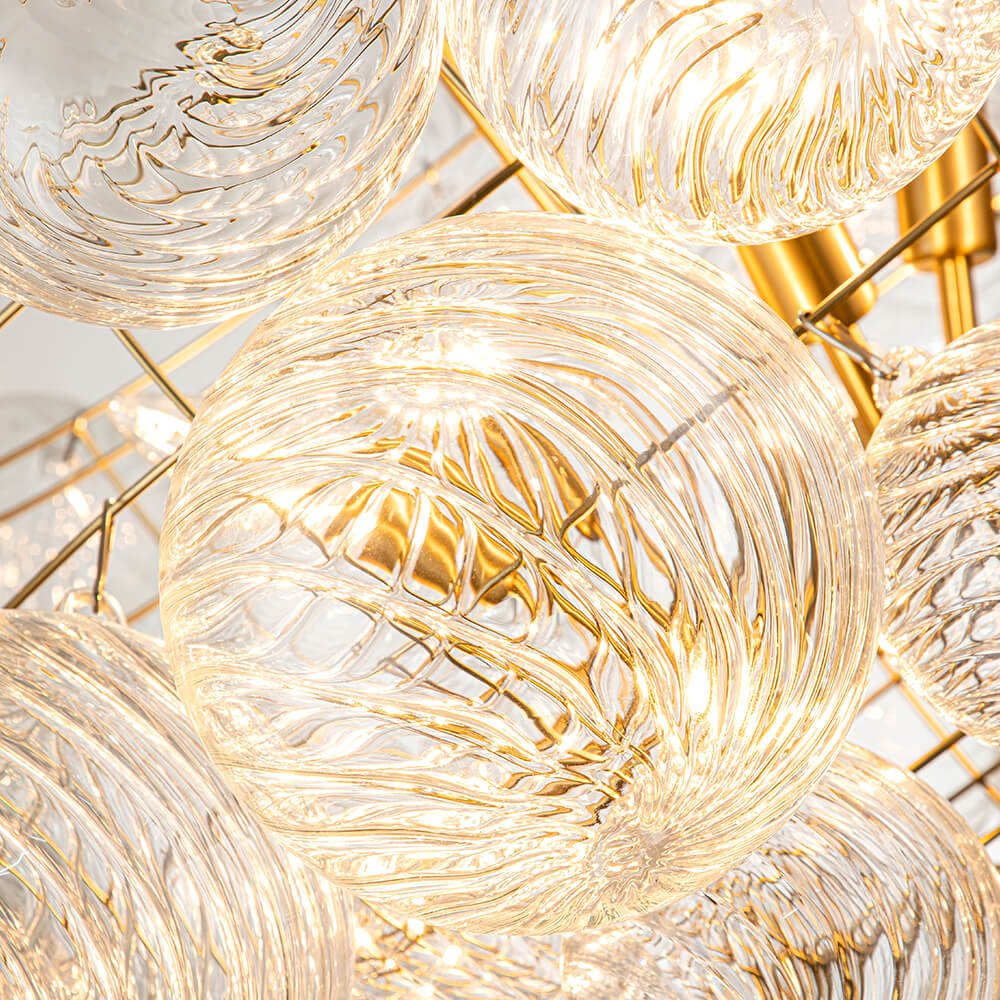 lightfixturesusa-brass-cluster-ribbed-glass-globe-bubble-chandelier-chandelier-3-lt-nickel-108539