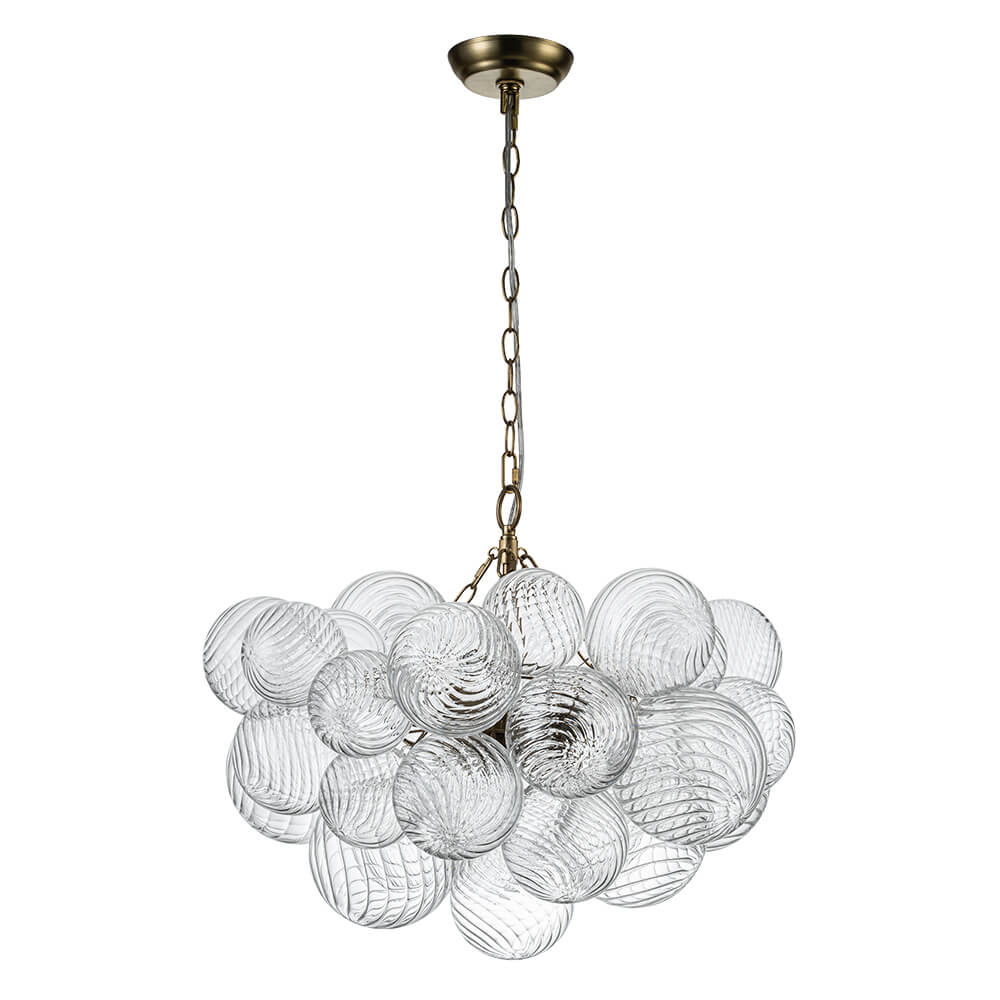lightfixturesusa-brass-cluster-ribbed-glass-globe-bubble-chandelier-chandelier-3-lt-nickel-489183