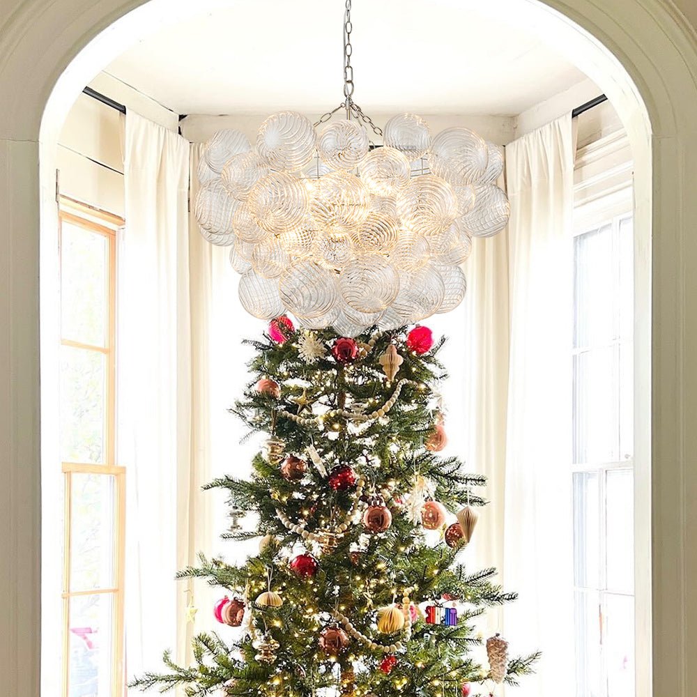 lightfixturesusa-brass-cluster-ribbed-glass-globe-bubble-chandelier-chandelier-8-lt-black-947068