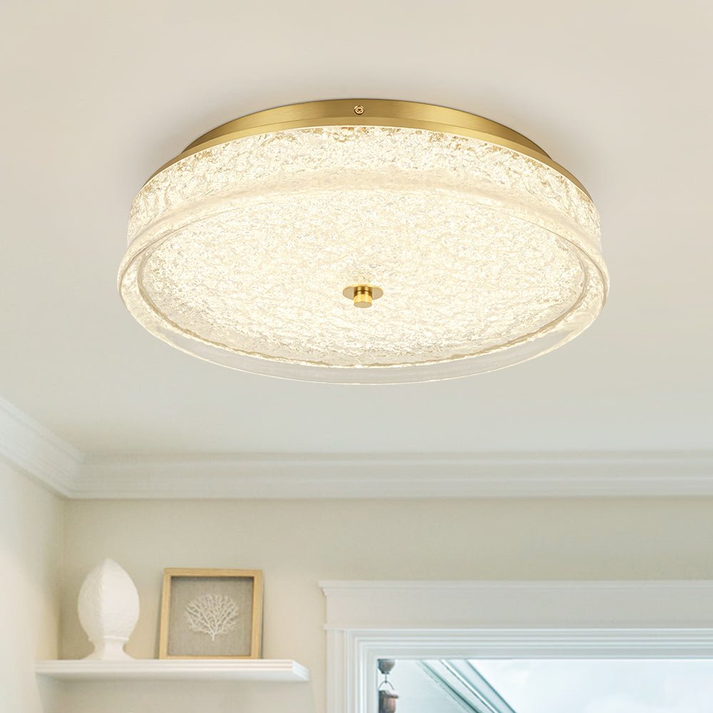 lightfixturesusa-brass-crystal-resin-art-dimmable-led-round-led-ceiling-light-ceiling-light-brass-6718813 LightFixturesUSA - Brass Crystal Resin Art Dimmable LED Round LED Ceiling Light - Ceiling Light - Brass -
