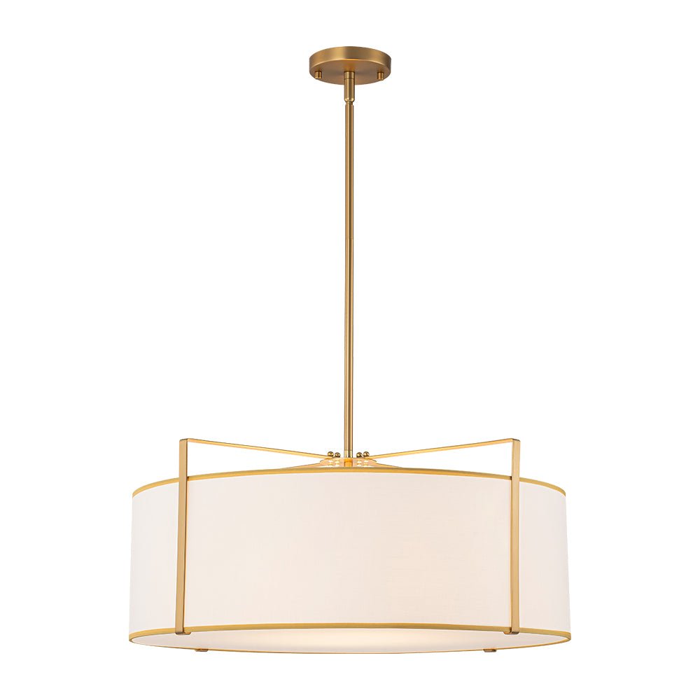 lightfixturesusa-brass-large-white-fabric-drum-cage-chandelier-chandelier-24-in-2965720