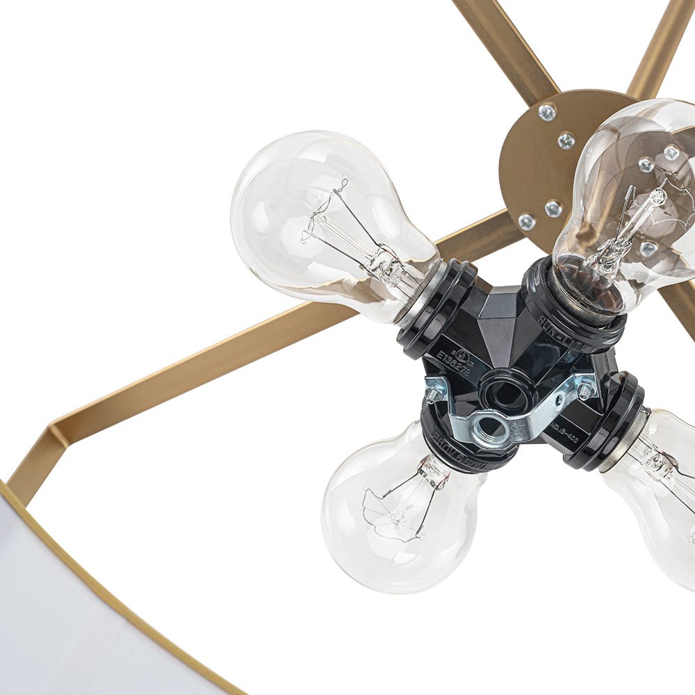 lightfixturesusa-brass-large-white-fabric-drum-cage-chandelier-chandelier-24-in-3564265