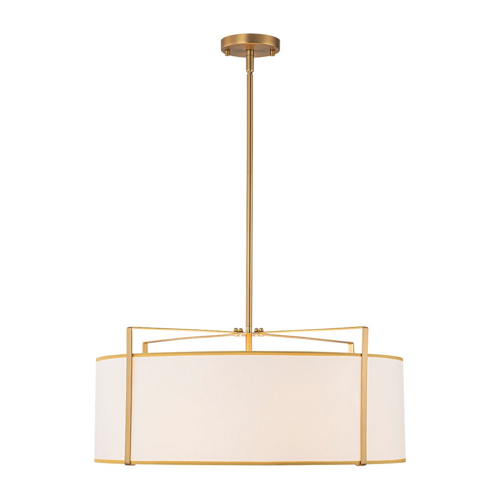 lightfixturesusa-brass-large-white-fabric-drum-cage-chandelier-chandelier-24-in-8944153