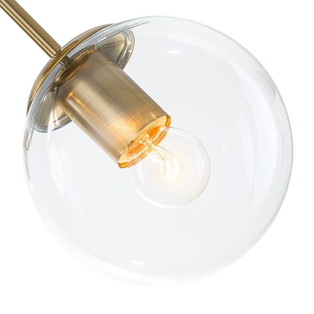lightfixturesusa-brass-mid-century-3-light-glass-globe-semi-flush-mount-ceiling-light-clear-9634414