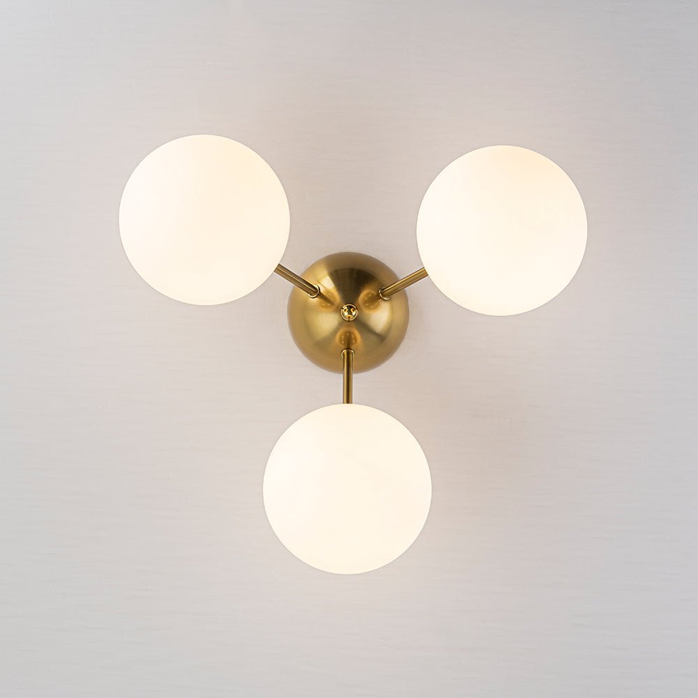 lightfixturesusa-brass-mid-century-3-light-glass-globe-semi-flush-mount-ceiling-light-white-2562475