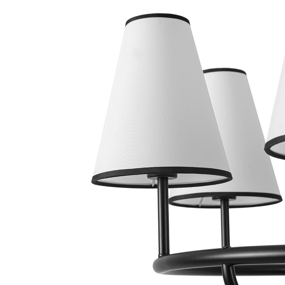 lightfixturesusa-classic-6-light-fabric-conical-shade-wheel-chandelier-chandelier-black-8712432