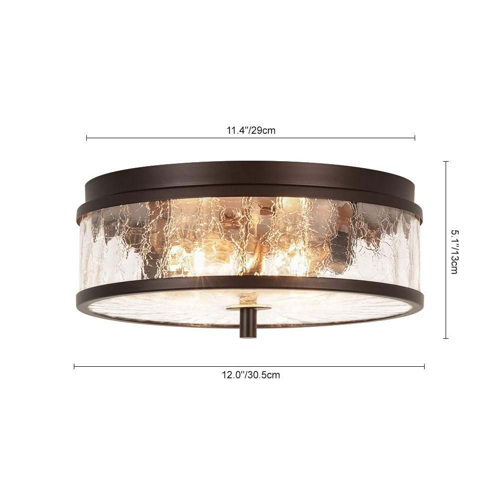 lightfixturesusa-clear-crackled-glass-drum-flush-mount-light-ceiling-light-12-in-2391743