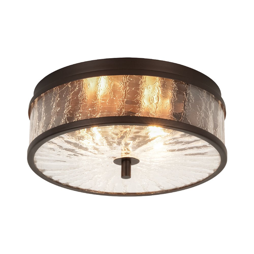 lightfixturesusa-clear-crackled-glass-drum-flush-mount-light-ceiling-light-12-in-6197080