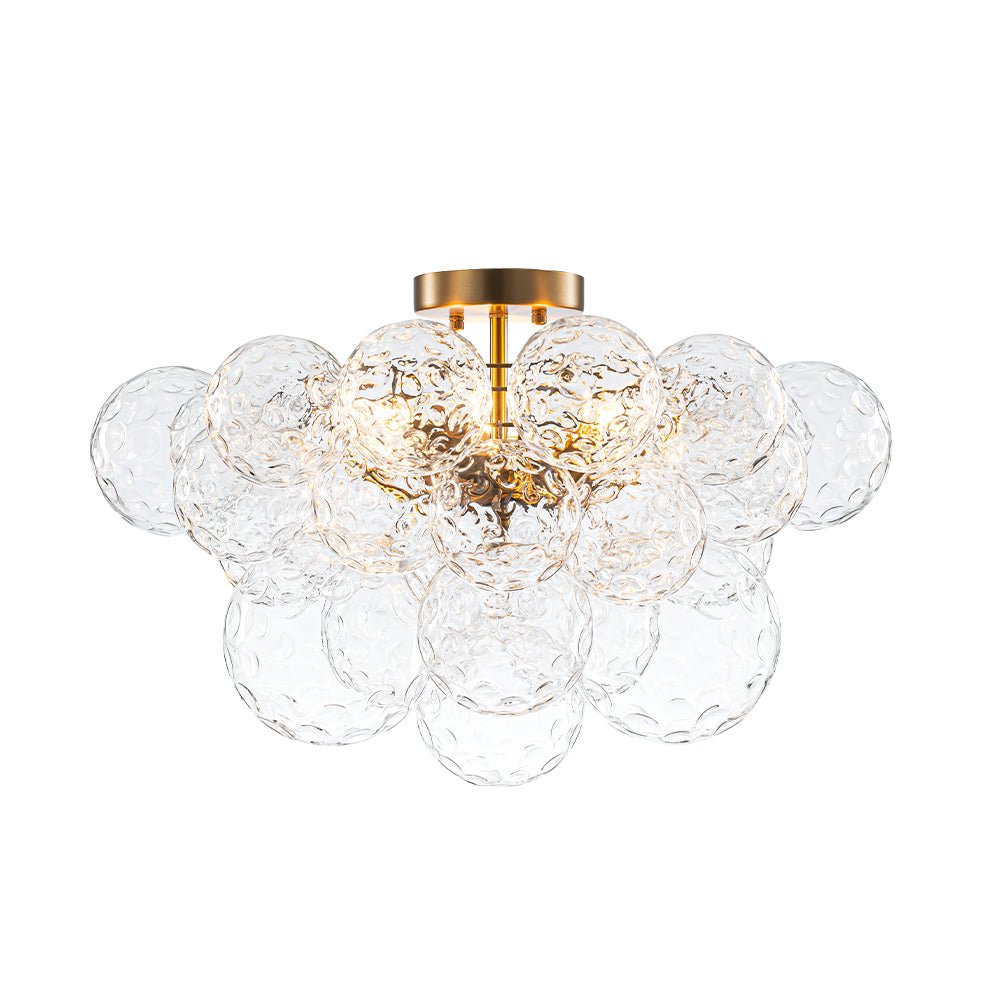 lightfixturesusa-cluster-hammered-textured-glass-bubble-semi-flush-chandelier-chandelier-brass-8045359 LightFixturesUSA - Cluster Hammered Textured Glass Bubble Semi Flush Chandelier - Chandelier - Brass -