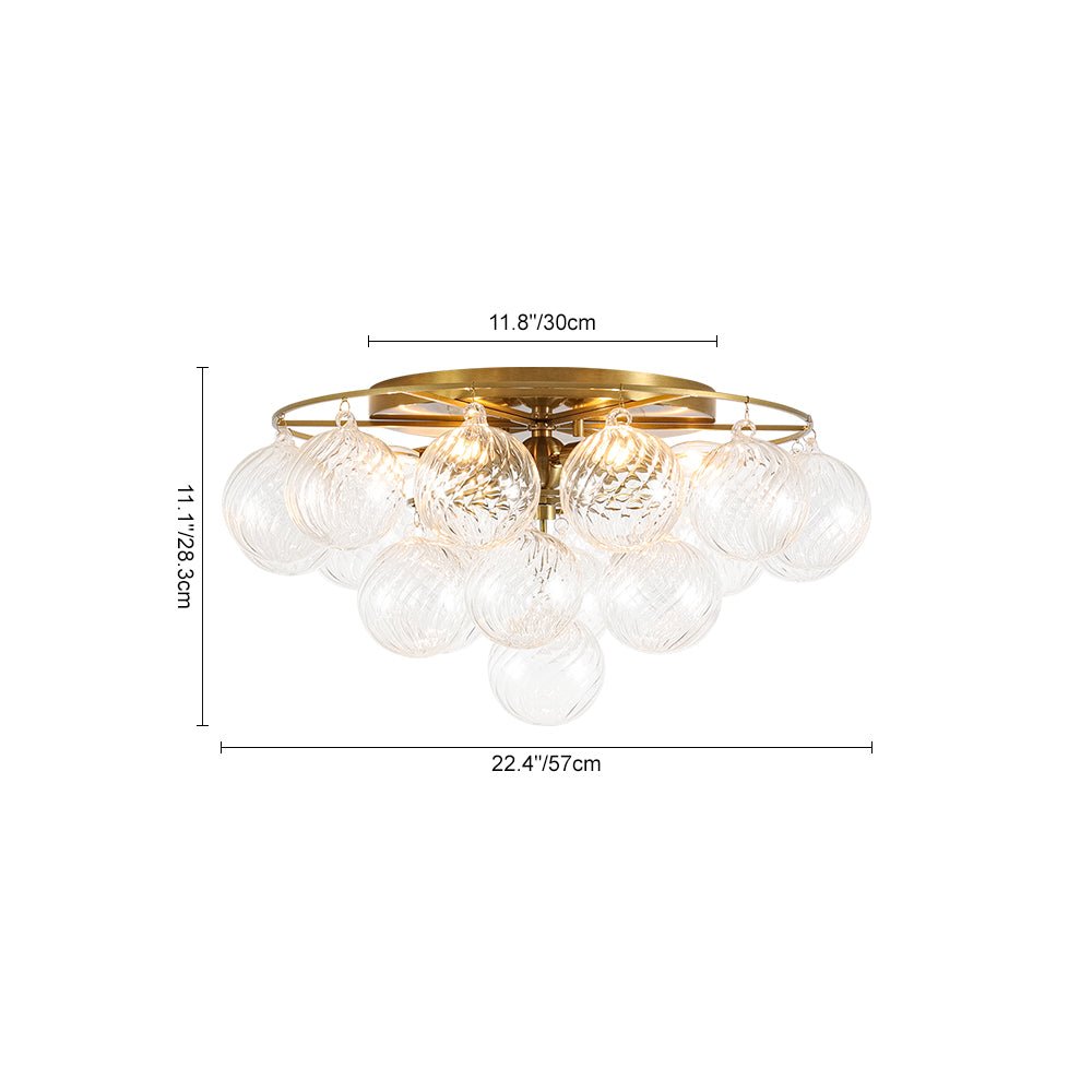 lightfixturesusa-cluster-ribbed-glass-bubble-round-tiered-semi-flush-chandelier-ceiling-light-brass-3921636