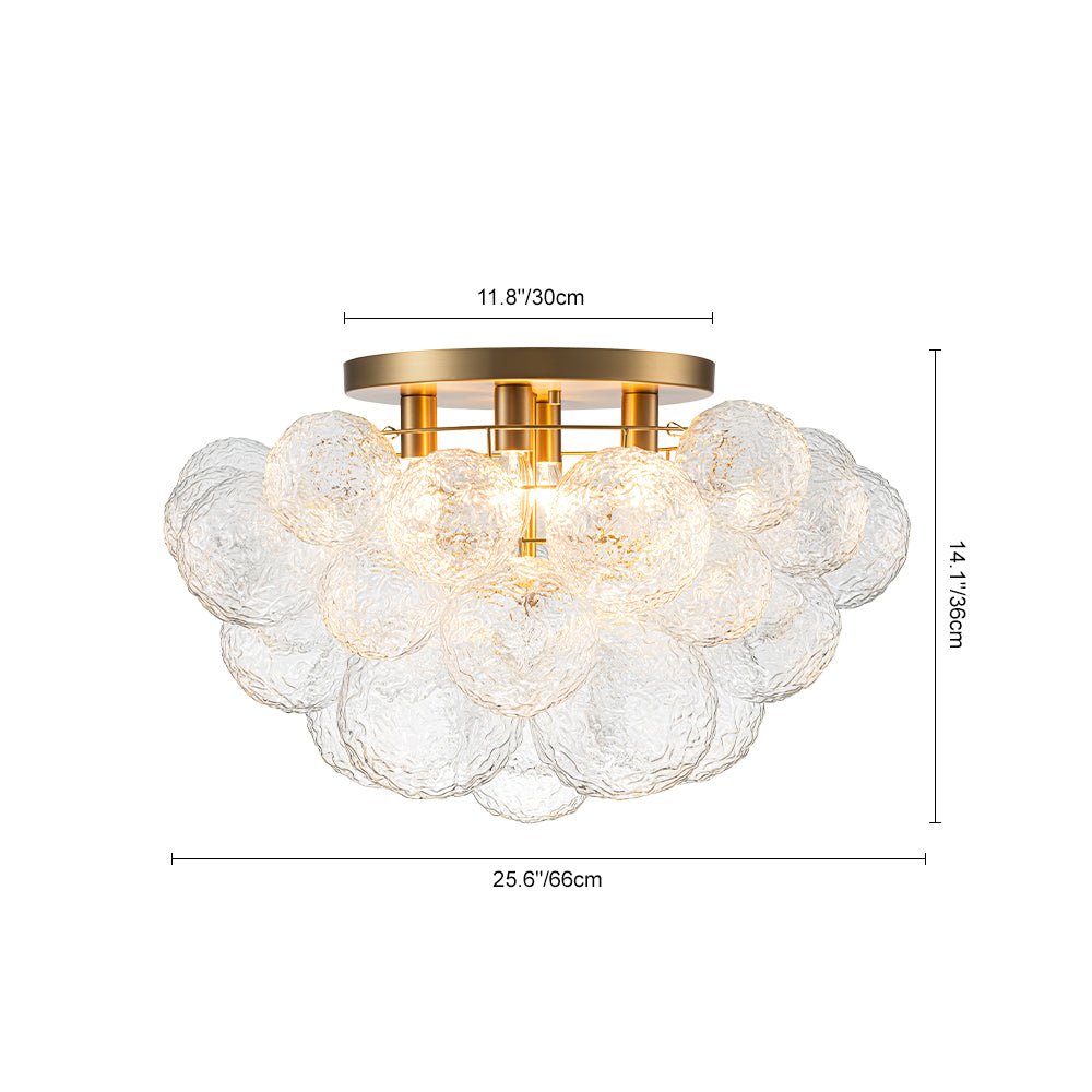 lightfixturesusa-cluster-rippled-glass-bubble-round-semi-flush-chandelier-chandelier-brass-944494