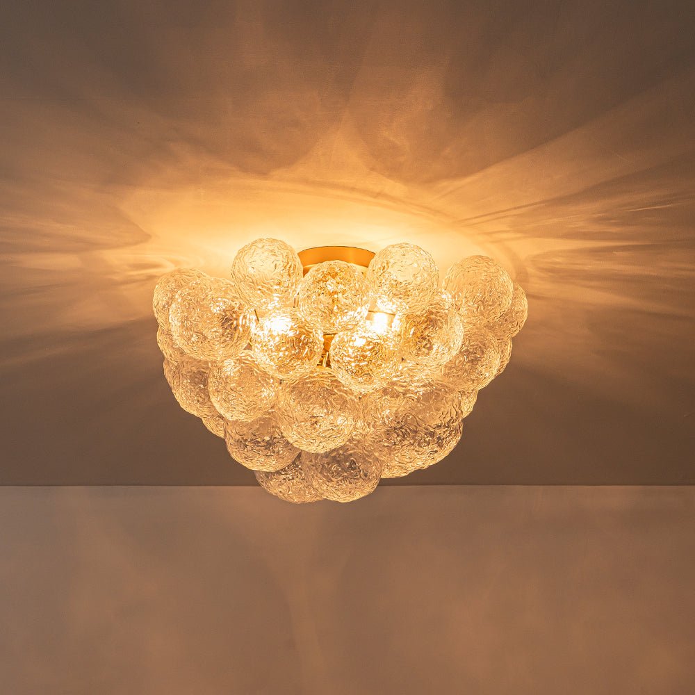 lightfixturesusa-cluster-rippled-textured-glass-bubble-semi-flush-chandelier-chandelier-brass-328302