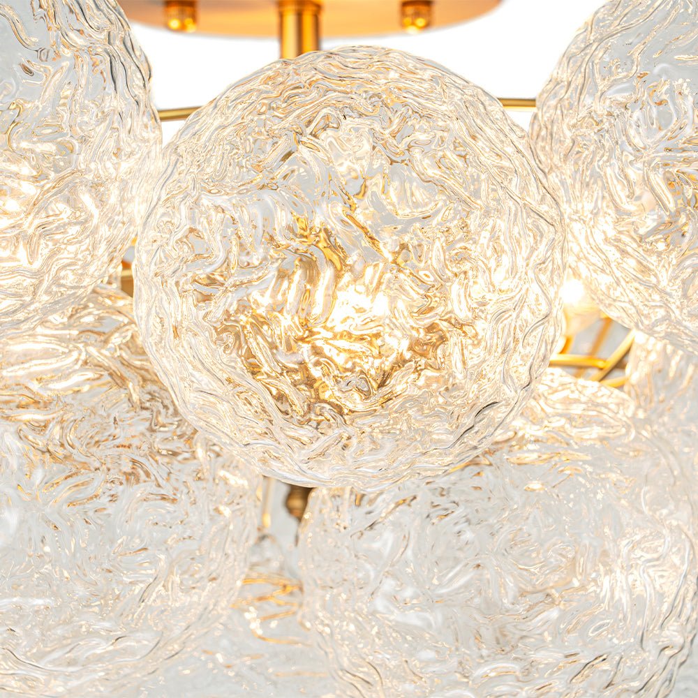 lightfixturesusa-cluster-rippled-textured-glass-bubble-semi-flush-chandelier-chandelier-brass-673428